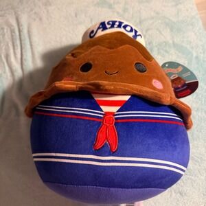 Squishmallows Stranger Things Chocolate Pudding Ahoy Sailor Plush Toy